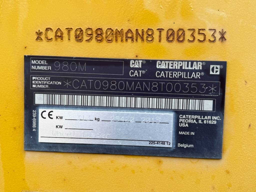 Wheel loader CAT 980 M