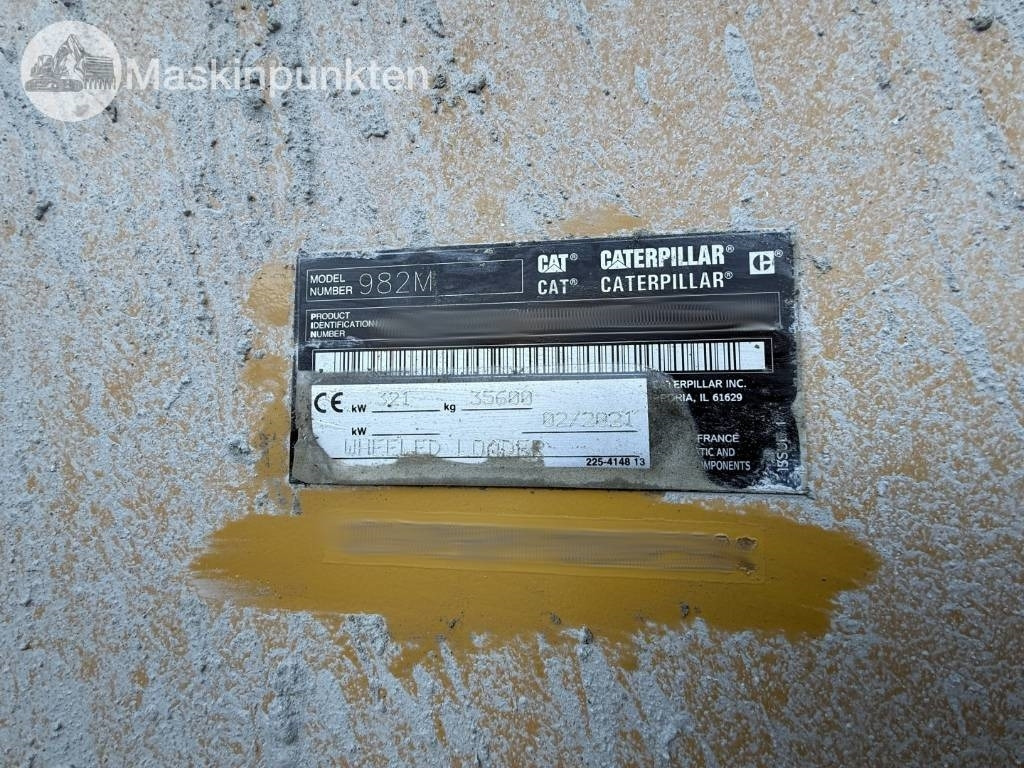 Wheel loader CAT 982 M