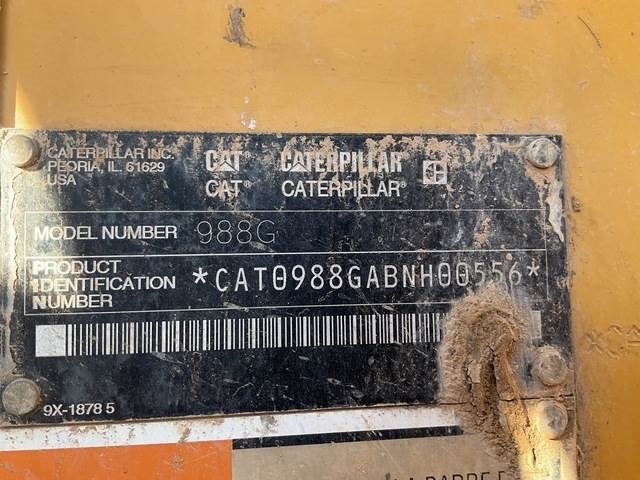 Wheel loader CAT 988G