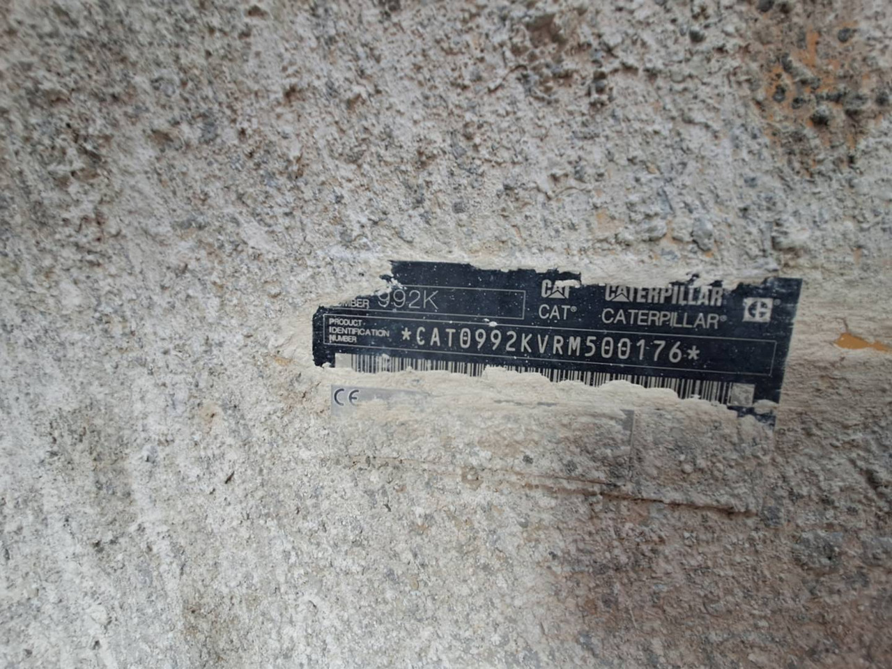 Wheel loader CAT 992K