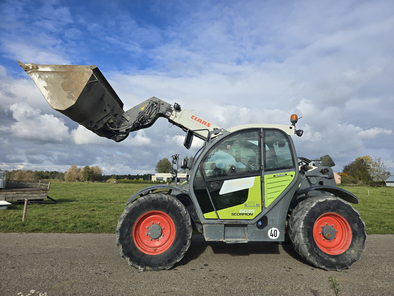 Wheel loader CLAAS Scorpion 6035 VARIPOWER