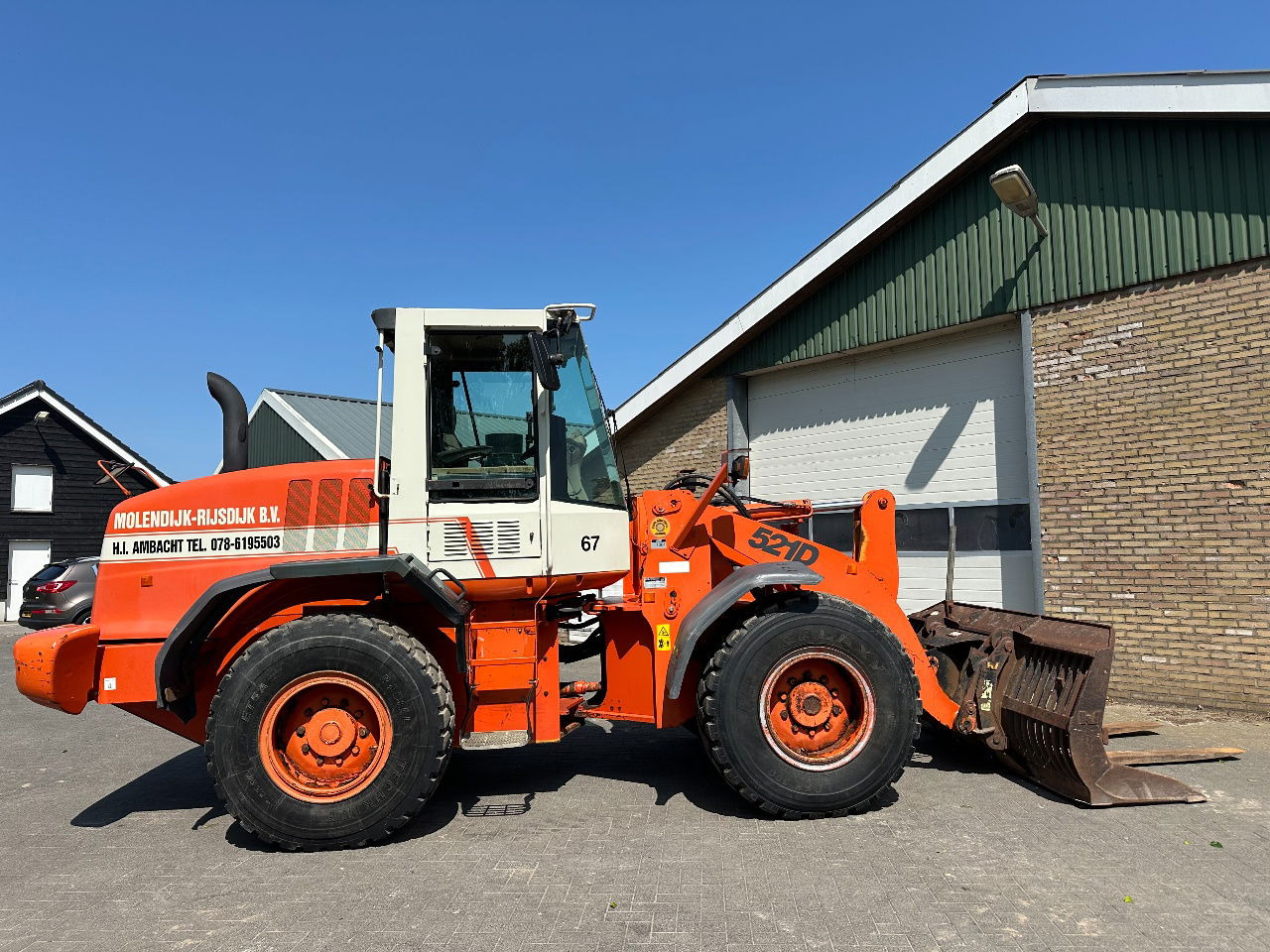 Wheel loader Case 521D