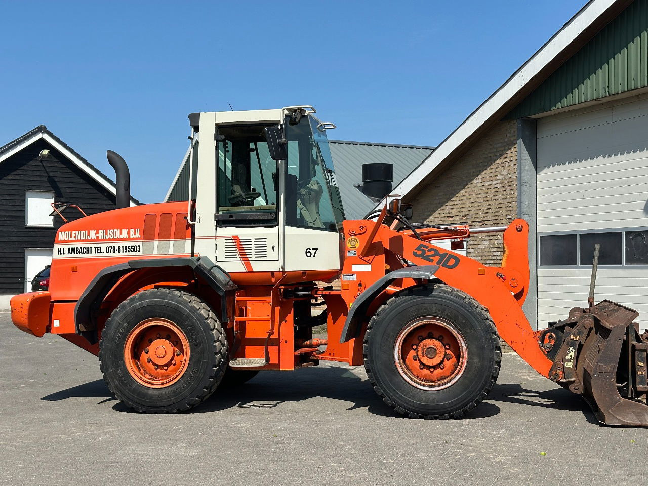 Wheel loader Case 521D