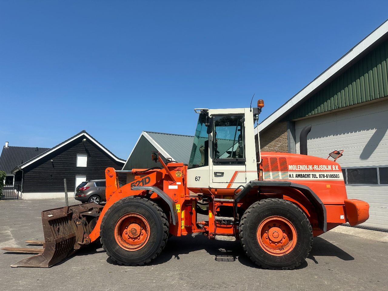 Wheel loader Case 521D