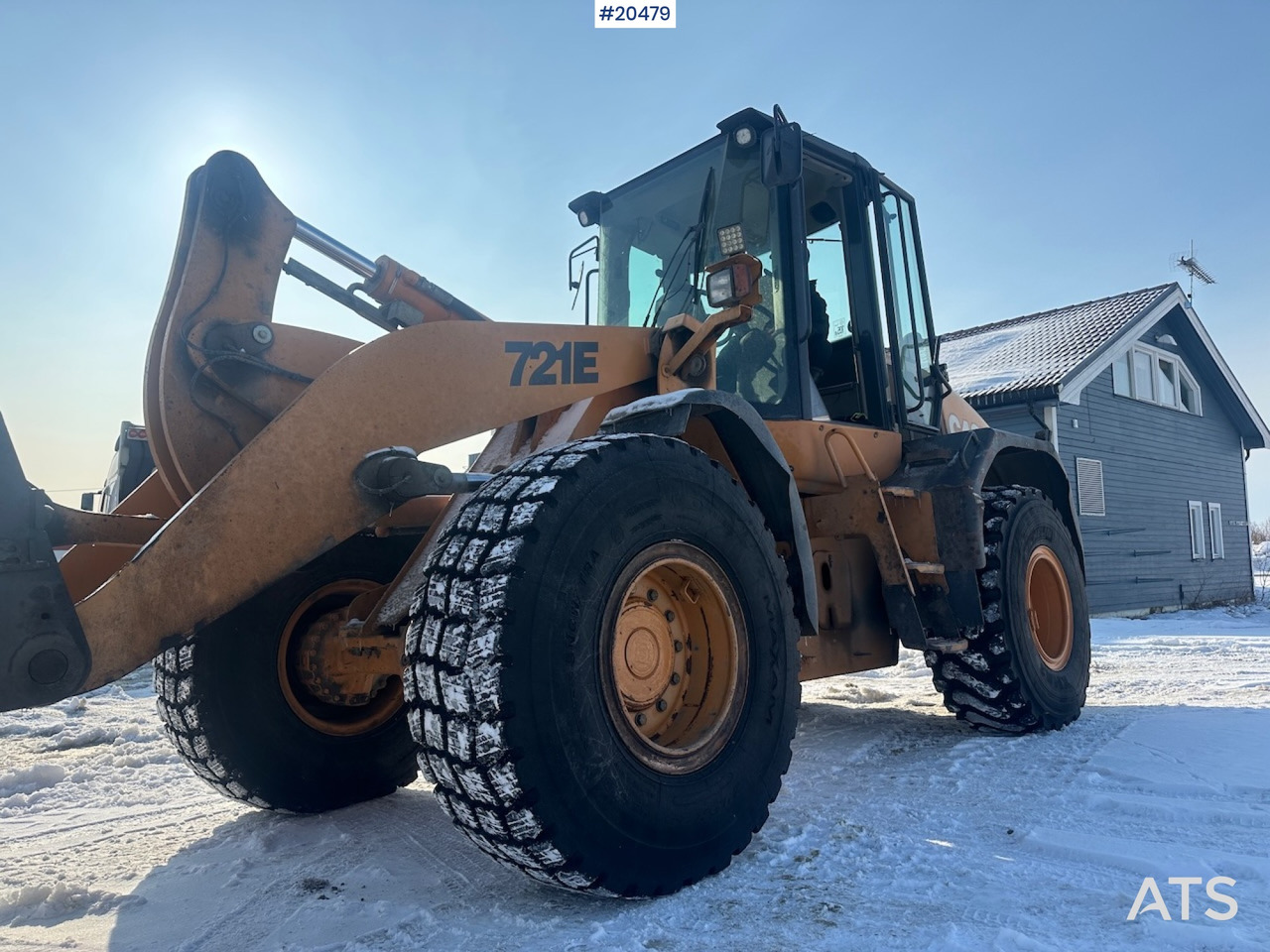 Wheel loader Case 721E