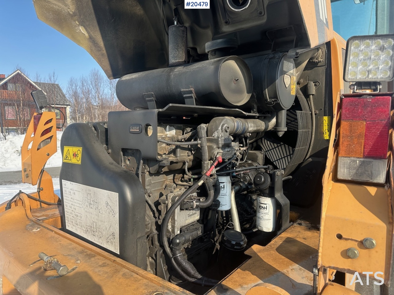 Wheel loader Case 721E