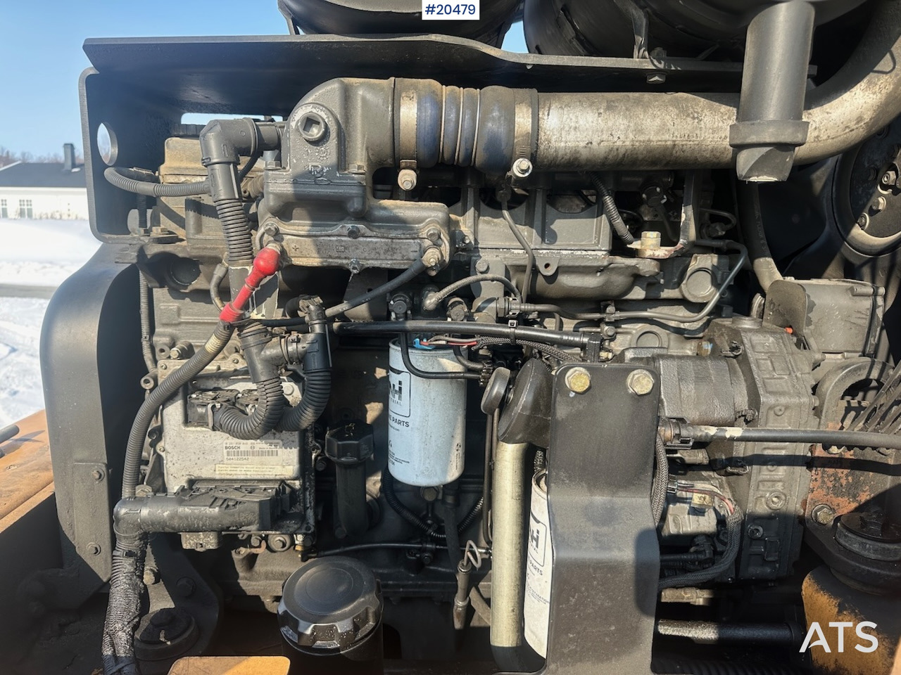 Wheel loader Case 721E