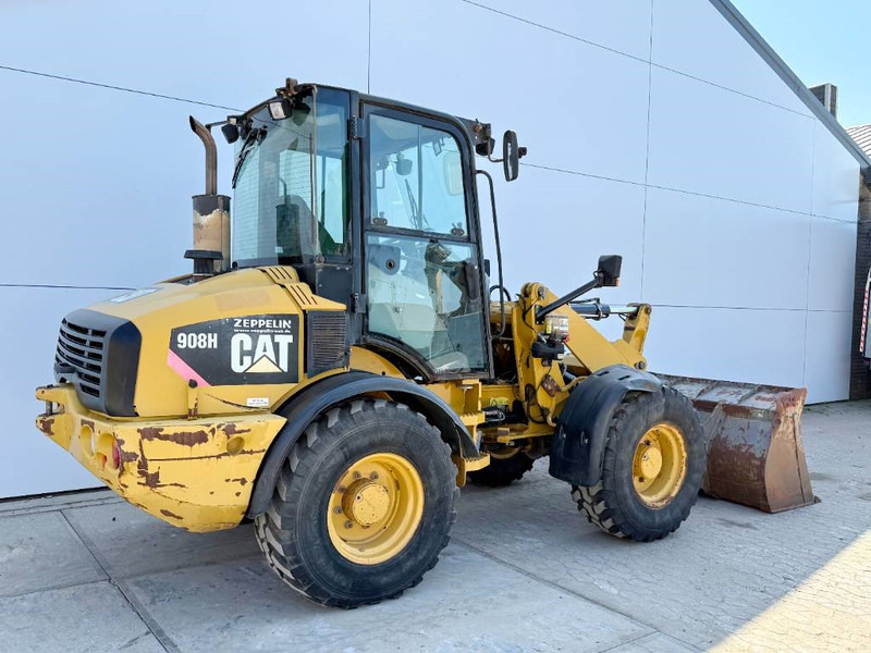 Wheel loader Cat 908H - Quick Coupler / Automatic Greasing