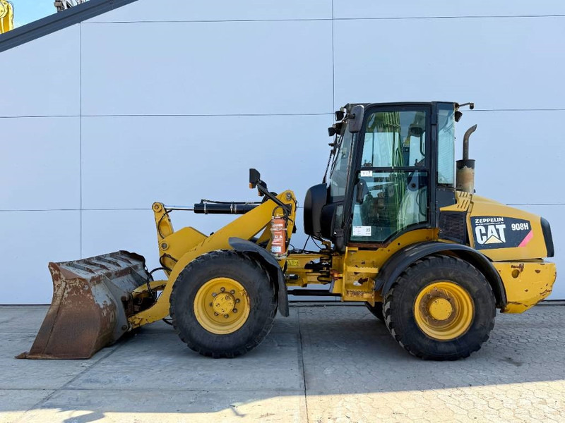 Wheel loader Cat 908H - Quick Coupler / Automatic Greasing