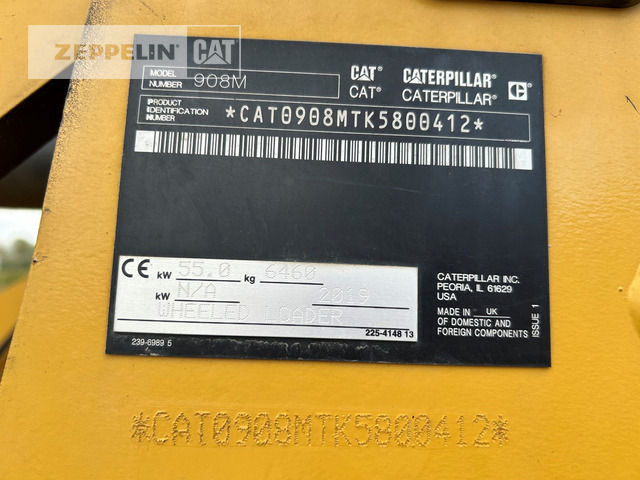 Wheel loader Cat 908M