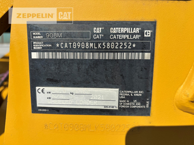 Wheel loader Cat 908M