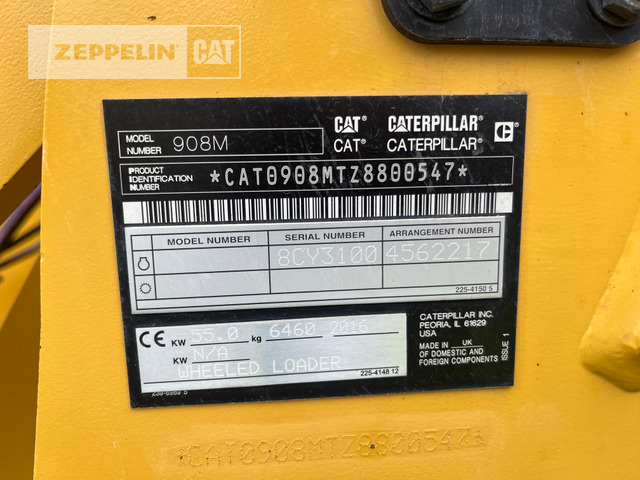 Wheel loader Cat 908M