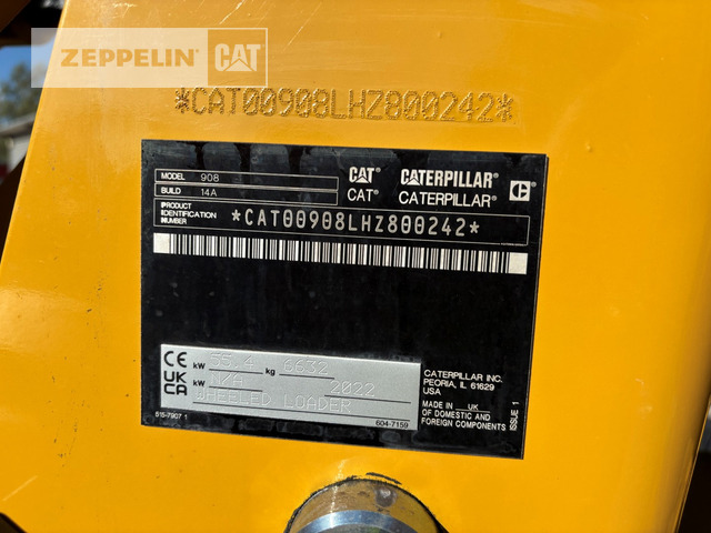 Wheel loader Cat 908-14