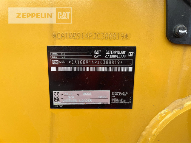Wheel loader Cat 914-14A