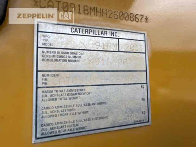 Wheel loader Cat 918M