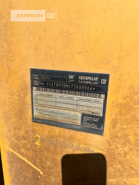 Wheel loader Cat 930M