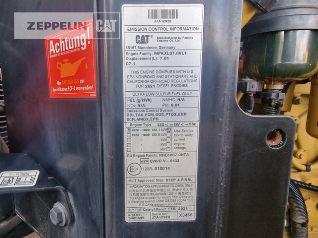 Wheel loader Cat 938M