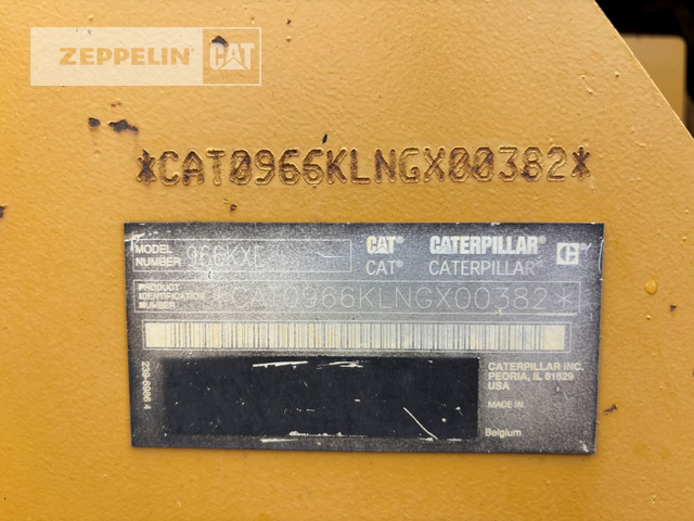 Wheel loader Cat 966KXE