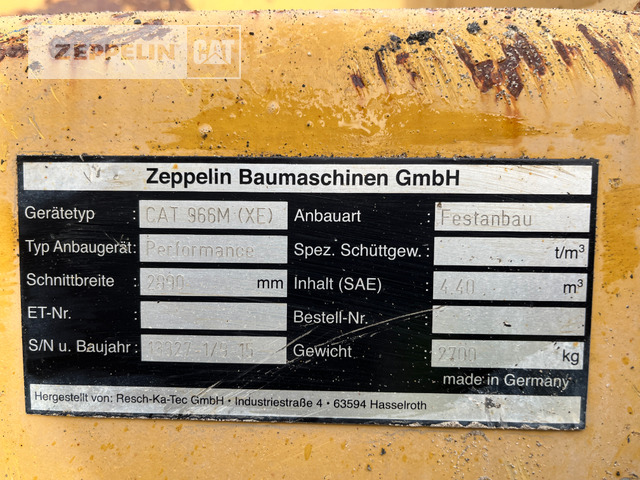 Wheel loader Cat 966MXE