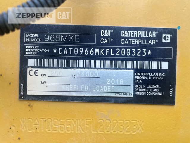 Wheel loader Cat 966MXE