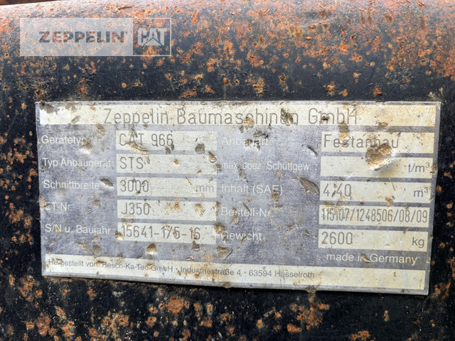 Wheel loader Cat 966MXE