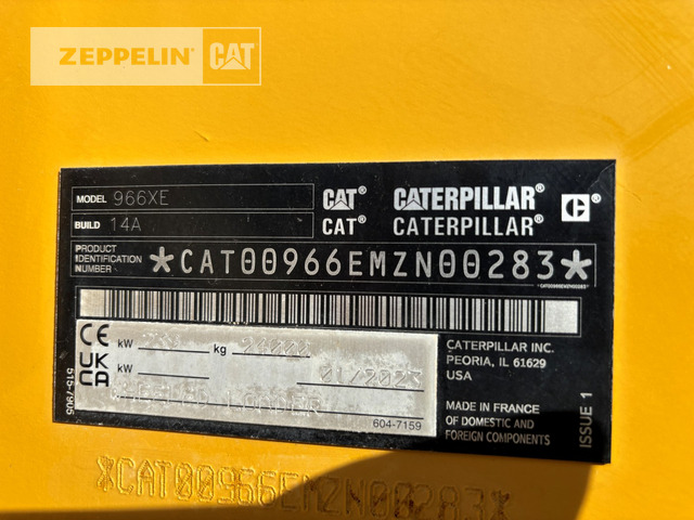 Wheel loader Cat 966XE