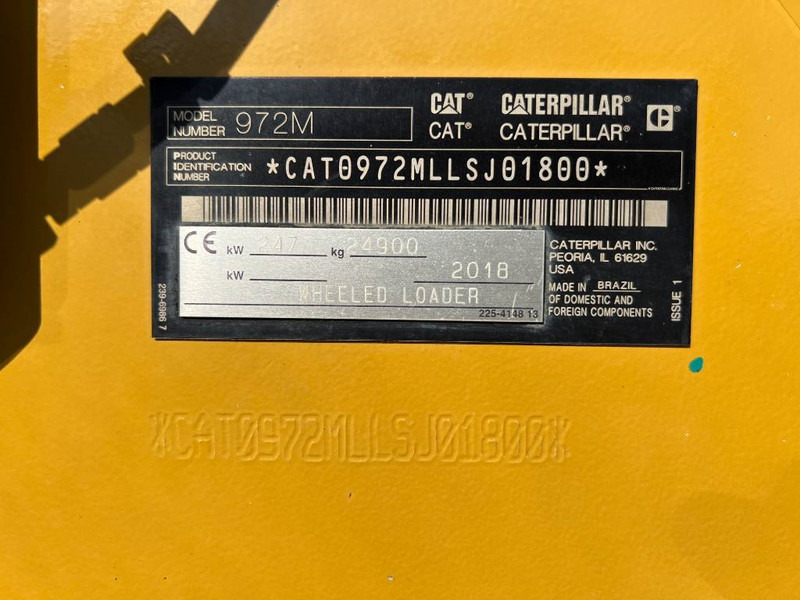 Wheel loader Cat 972M