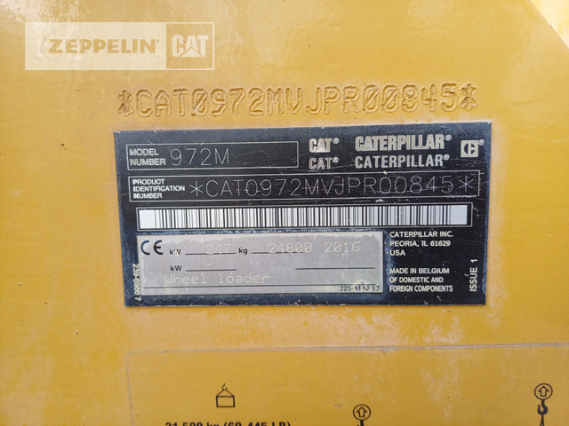 Wheel loader Cat 972M