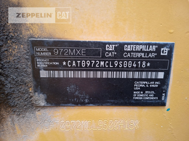 Wheel loader Cat 972MXE