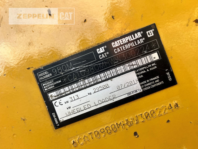 Wheel loader Cat 980M