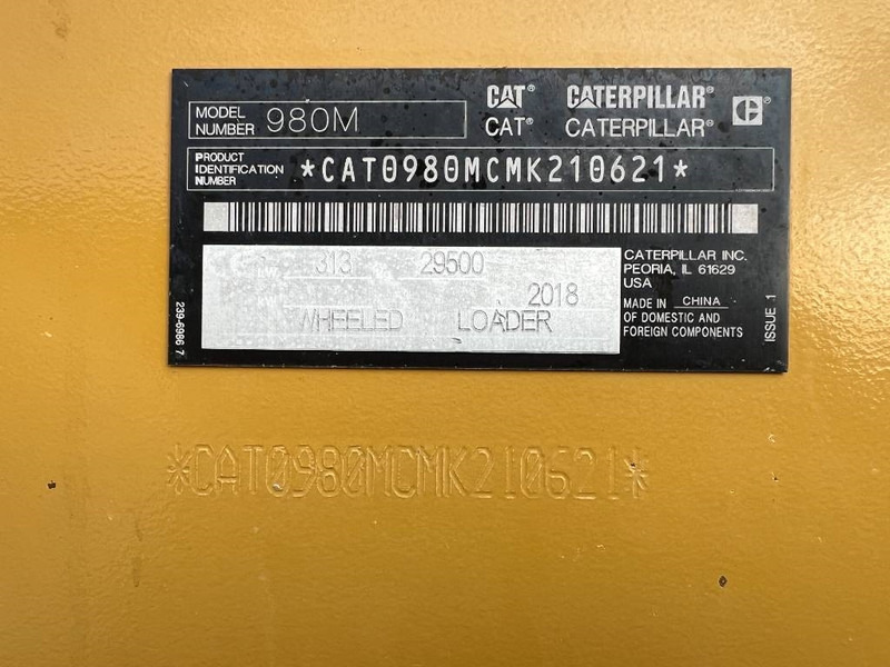 Wheel loader Cat 980M - DUTCH MACHINE