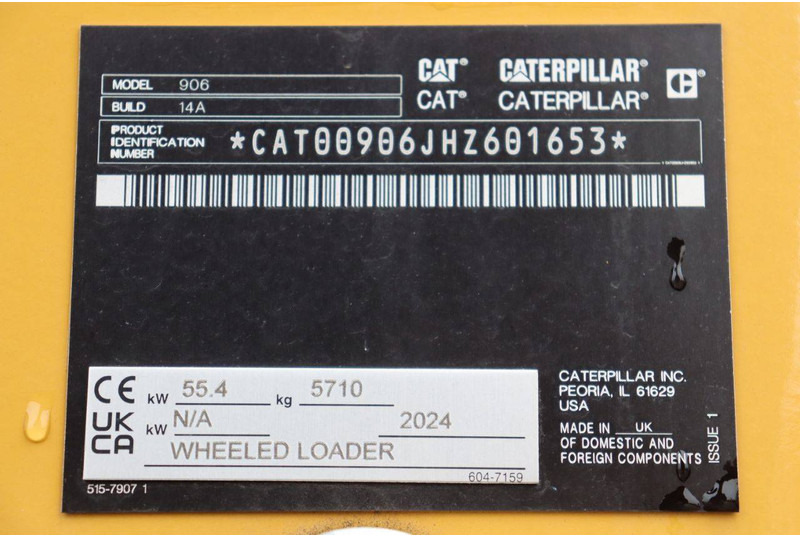 Wheel loader Caterpillar 906