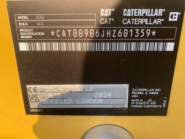 Wheel loader Caterpillar 906-14A