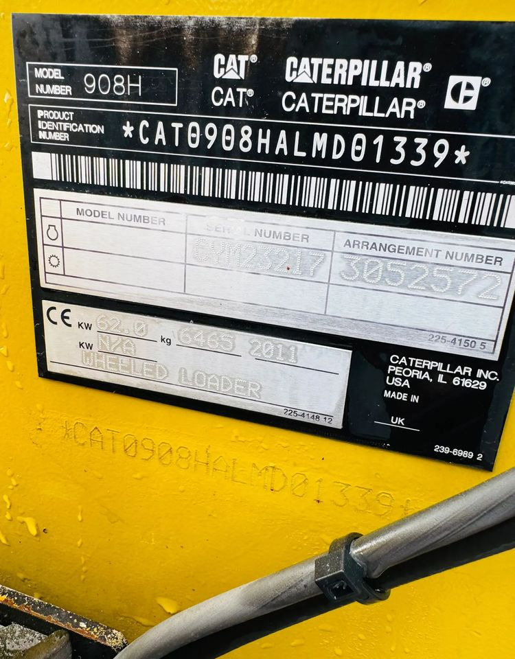 Wheel loader Caterpillar 908H