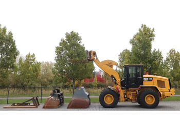 Wheel loader Caterpillar 938 M | 2X BUCKET | JIB | FORKS | BSS | GOOD CONDITION