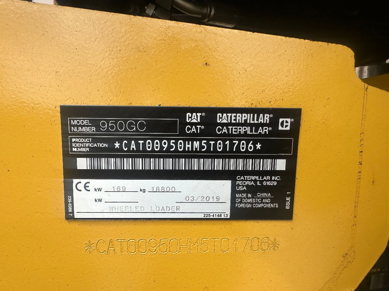Wheel loader Caterpillar 950G