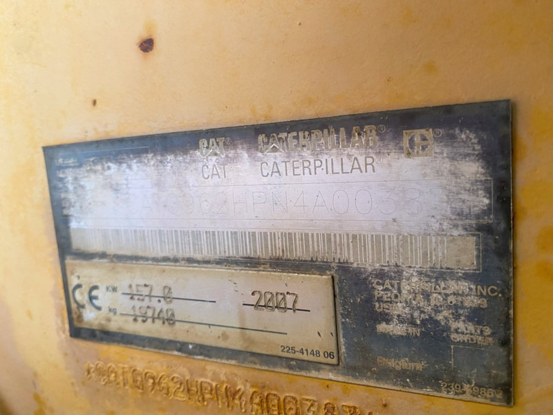 Wheel loader Caterpillar 962H NVT
