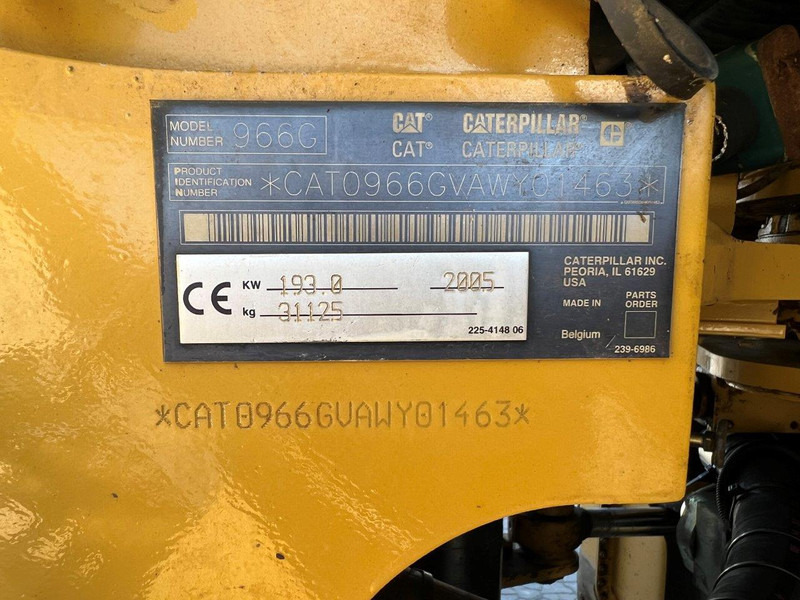 Wheel loader Caterpillar 966G serie 2 NVT