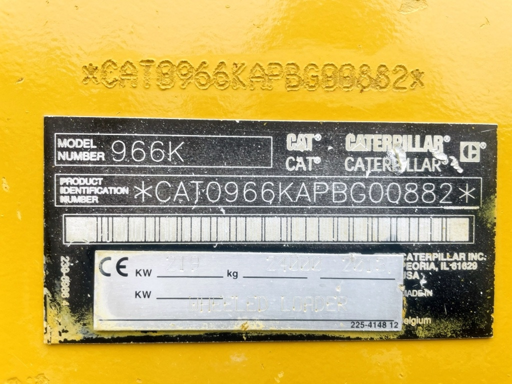 Wheel loader Caterpillar 966 K (4098)