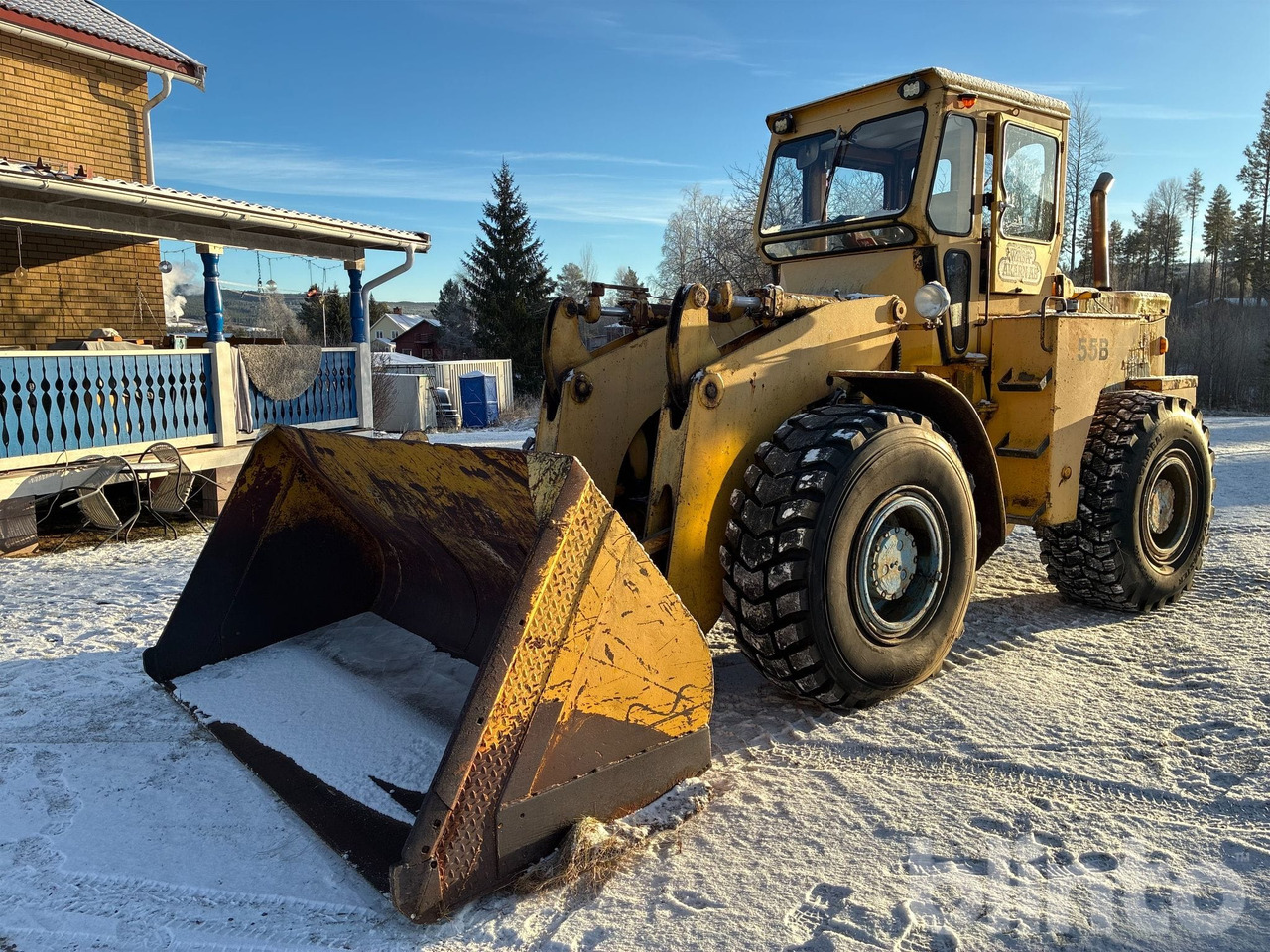 Wheel loader Clark 55