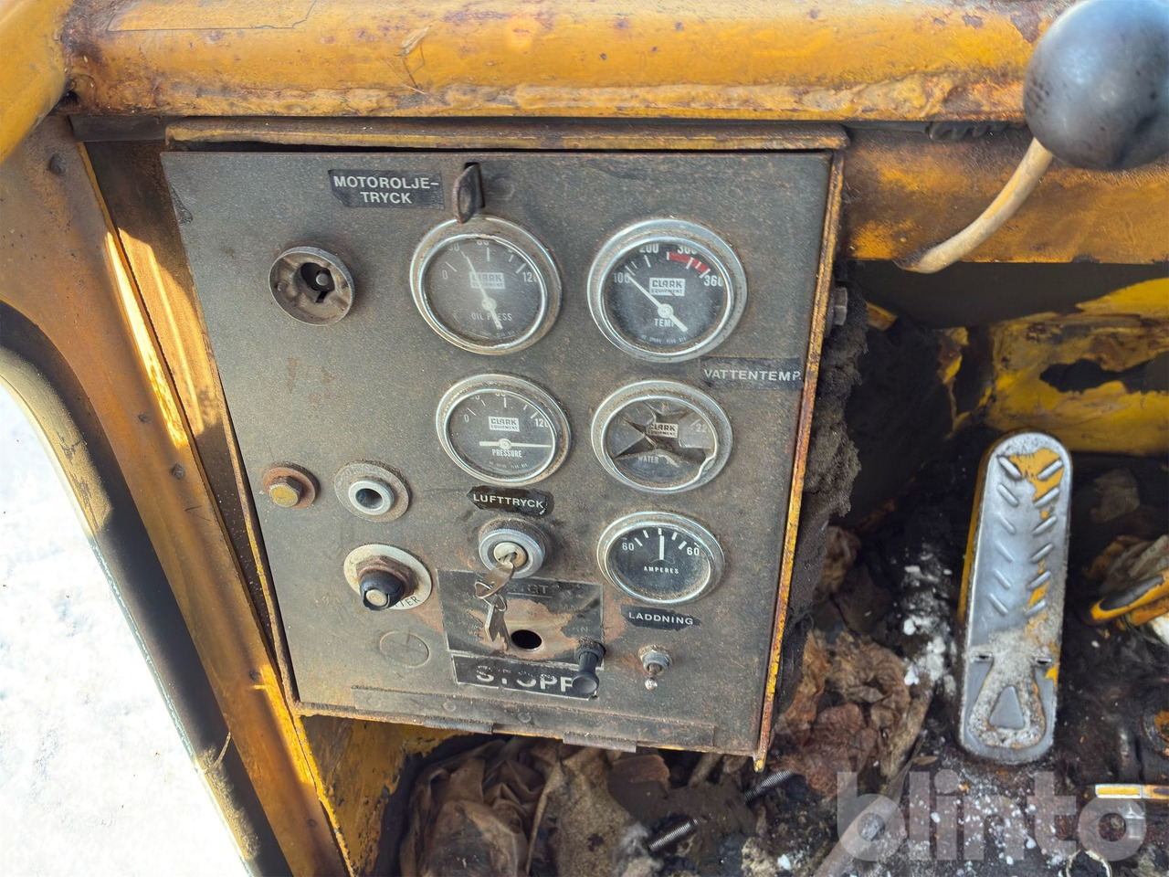 Wheel loader Clark 55