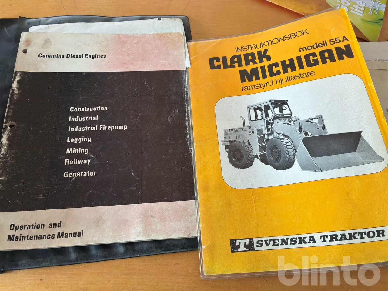 Wheel loader Clark 55