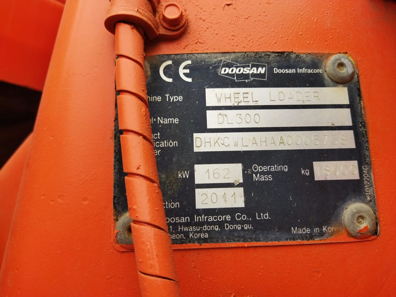 Wheel loader DOOSAN DL300