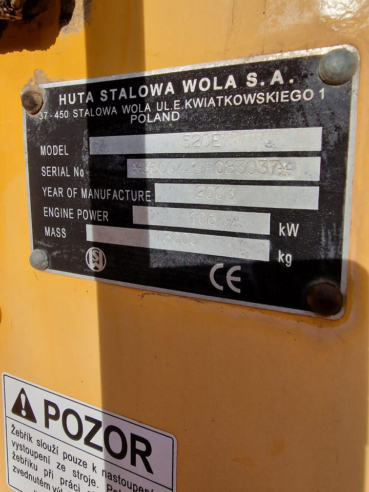 Wheel loader DRESSTA Stalowa Wola 520E