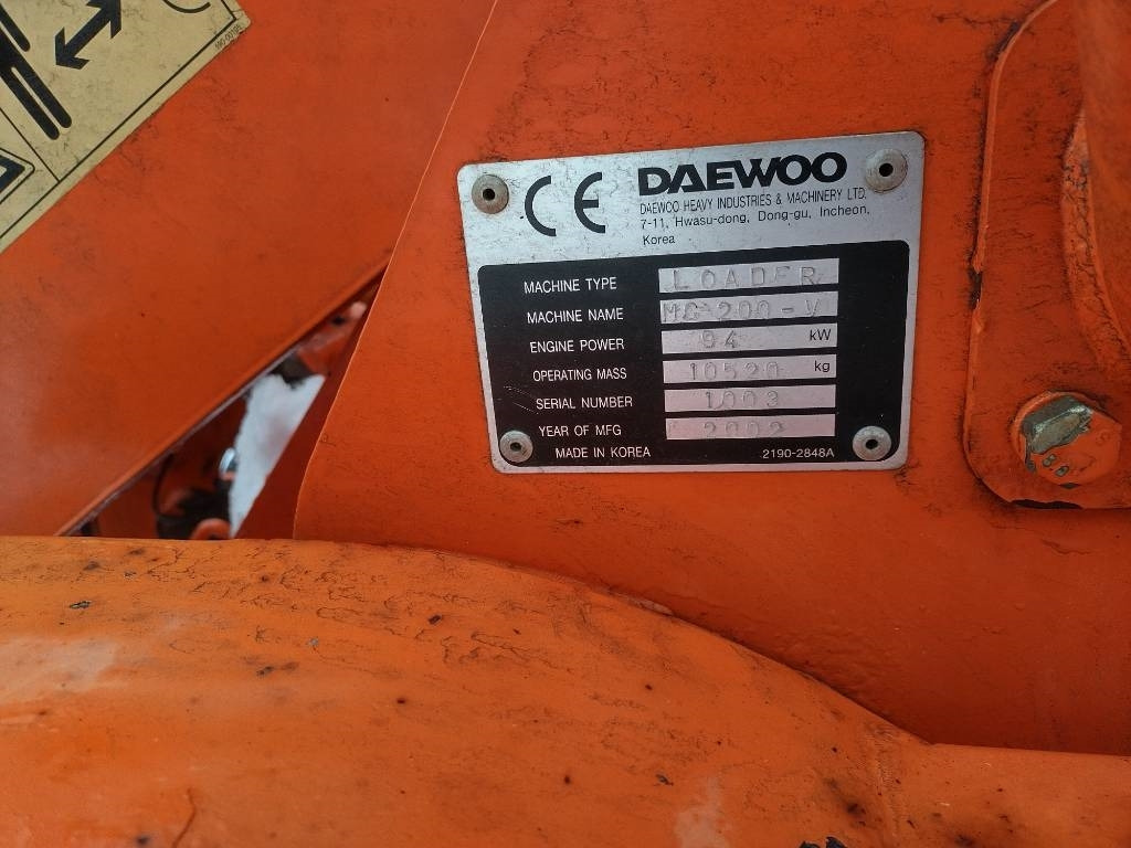 Wheel loader Daewoo 200-V Mega