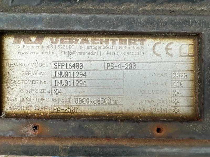 Wheel loader Diversen Volvo Palletvorken