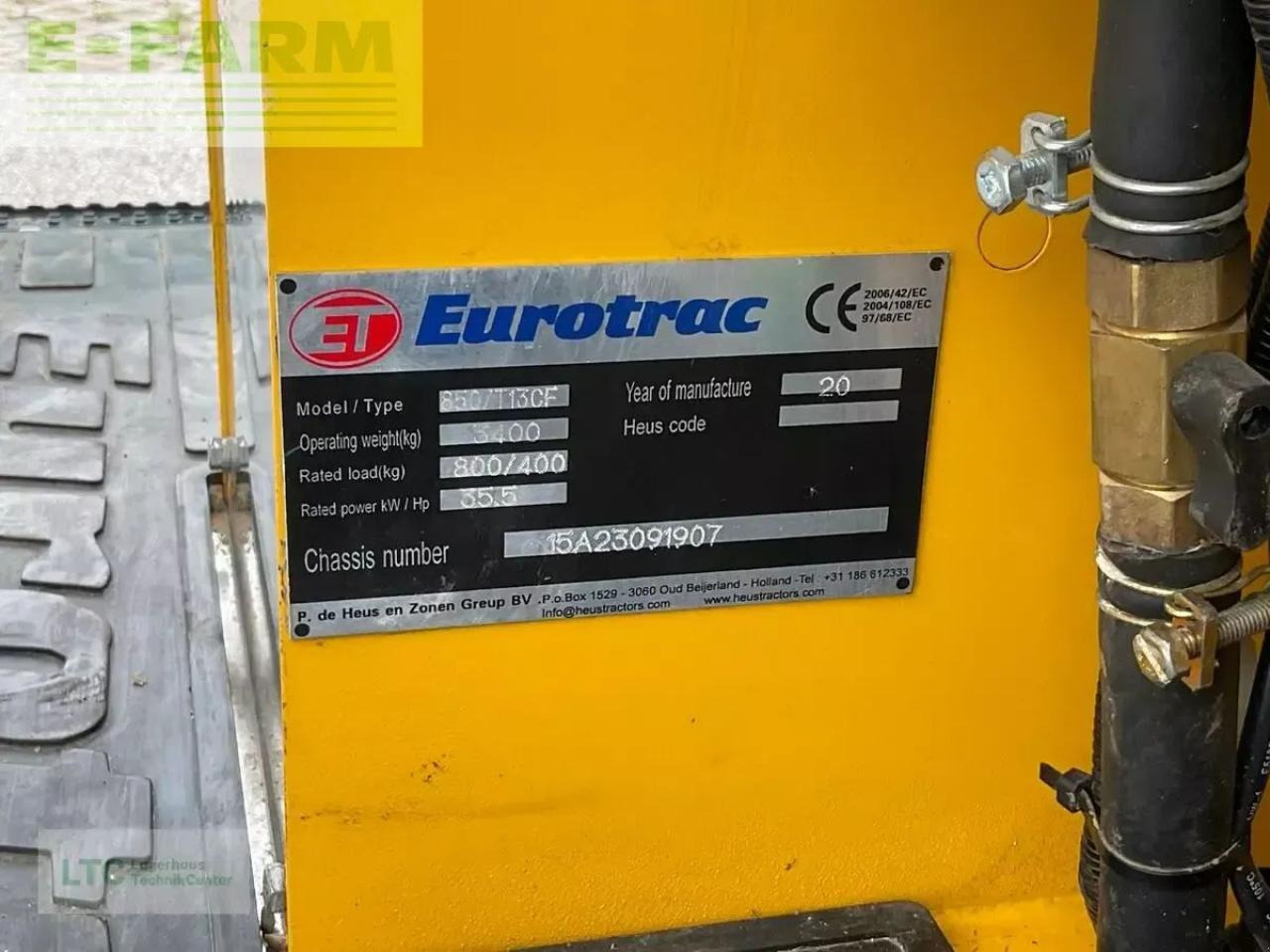 Wheel loader Eurotrac t 13-cf