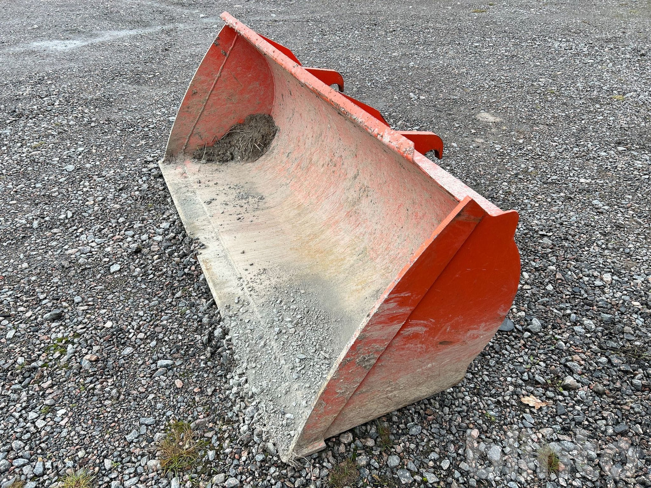 Wheel loader Everun ER12 med gafflar och planeringskopa