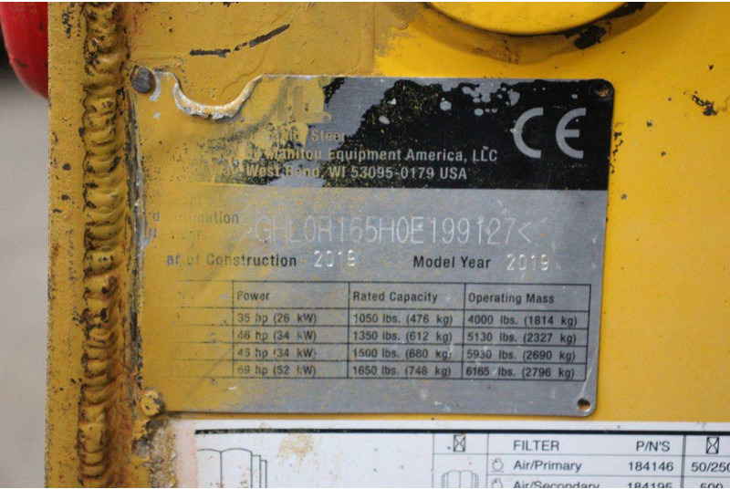 Wheel loader Gehl R165