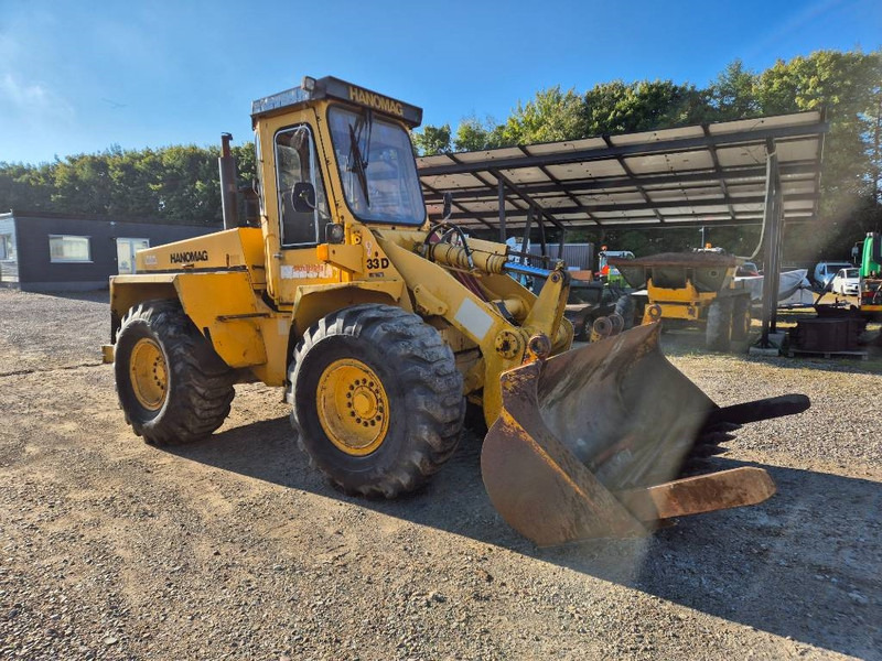 Wheel loader Hanomag 33 D //forks / Bucket//
